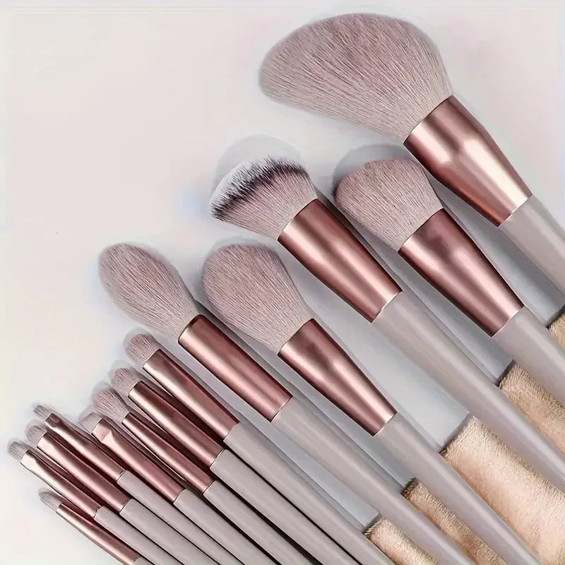 13Pcs Makeup Brush Set Soft Fluffy Cosmetic Foundation Powder Eyeshadow Kabuki Blending Make Up Brush Beauty Tool Makeup