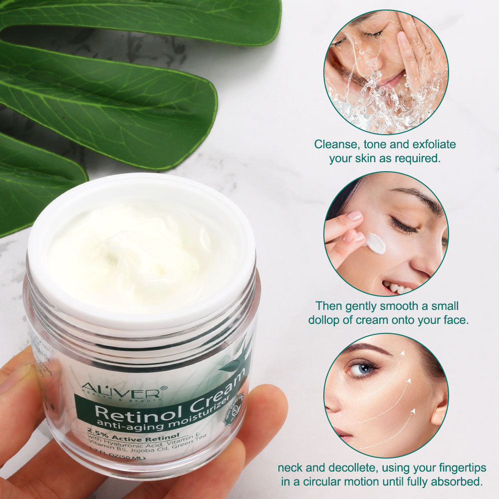 moisturizing retinol cream advance anti-aging face cream