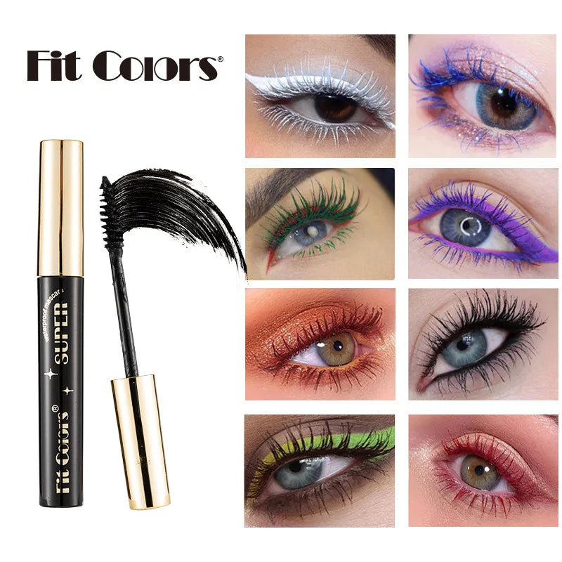 13 Colour Volume Mascara. Long Lasting. Styling. Waterproof and Quick Dry