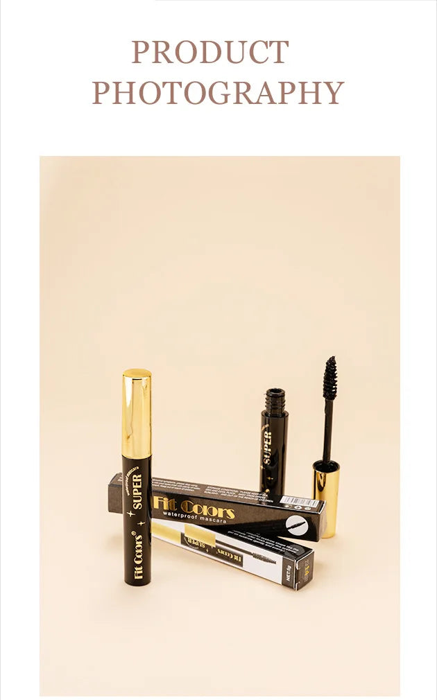 13 Colour Volume Mascara. Long Lasting. Styling. Waterproof and Quick Dry