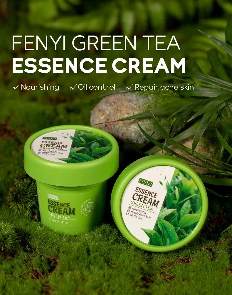 Fenyi Green Tea Face Cream skincare Moisturizing Nourishing Hydrating Firming Facial Creams for Face Beauty Skin Care Products