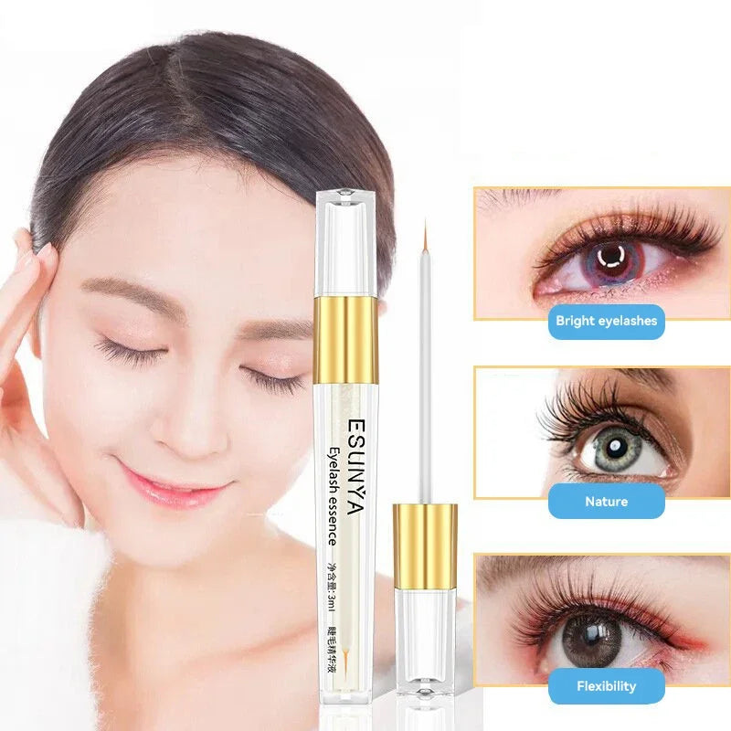 Fast Eyelash Nutrition Liquid  Serum. Natural Eyelash Growth Enhancer. Lengthening Nutrient Solution. Thicker Lash Lift Makeup