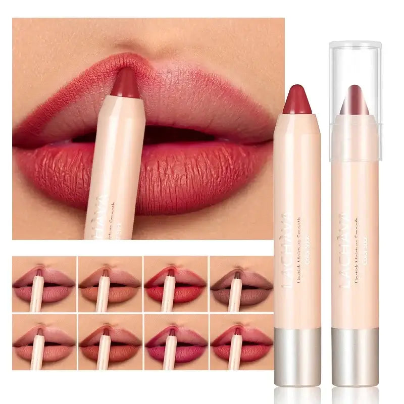 Matte Nude Brown Lipliner Pen Waterproof Lasting Non-stick Cup Plumping Natural Contouring Lipstick Pencil Lips Makeup Cosmetics