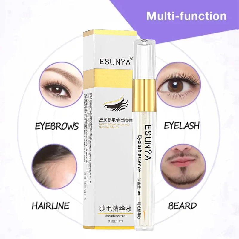 Fast Eyelash Nutrition Liquid  Serum. Natural Eyelash Growth Enhancer. Lengthening Nutrient Solution. Thicker Lash Lift Makeup