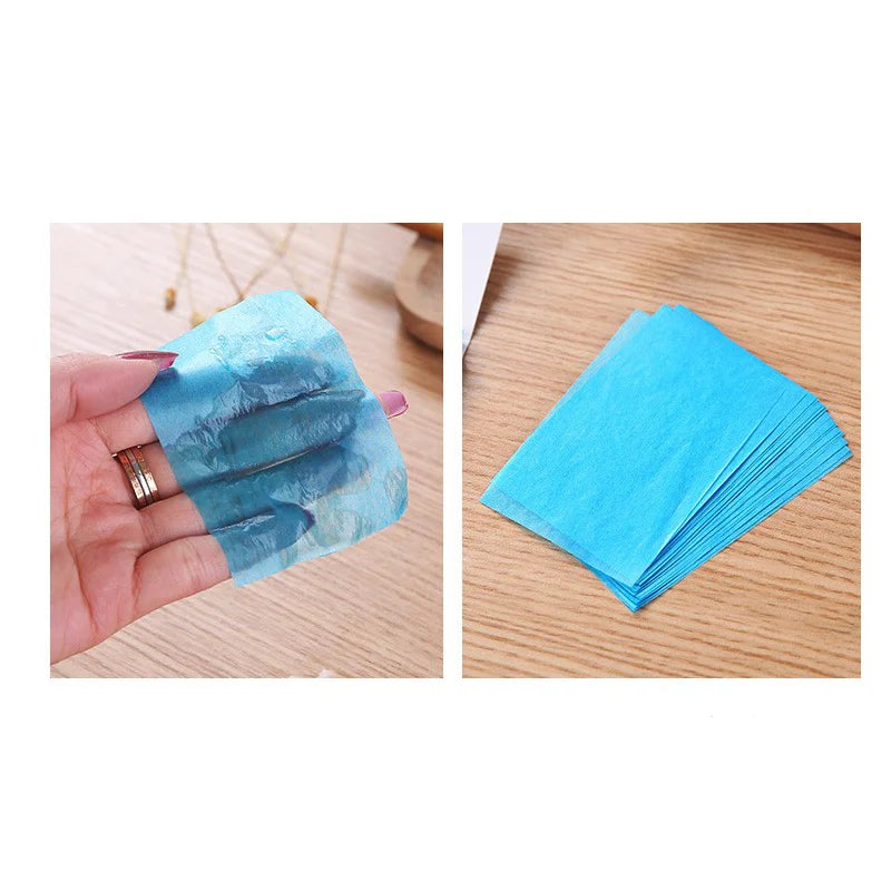 50 / 100 pcs Sheets Face Oil Blotting Paper Matting Face Wipe Tissue Facial Cleaner Face Oil Control Film Oil Absorbing Paper