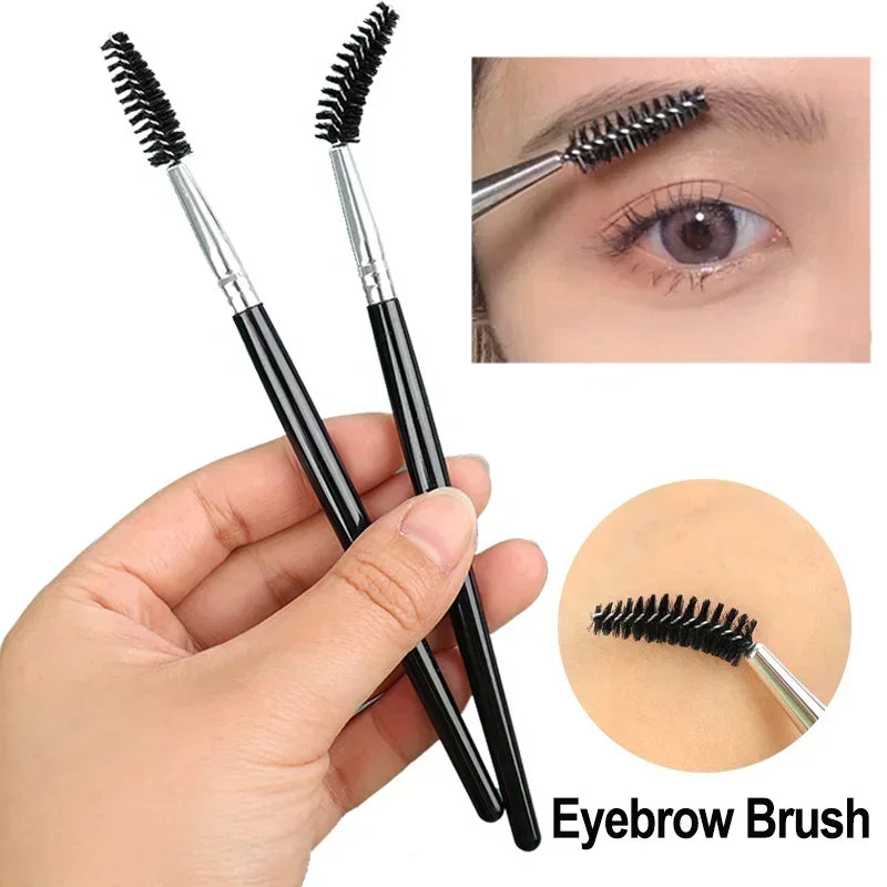 1-3pcs Soft Eyebrow Brush Eyelash Brush Professional Contouring Eye Brow Eyeliner Makeup Brushes Eyes Blending Cosmetic Brushes