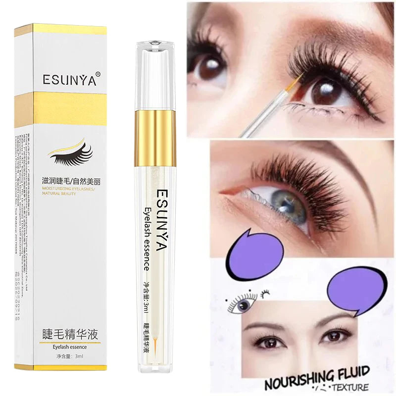 Fast Eyelash Nutrition Liquid  Serum. Natural Eyelash Growth Enhancer. Lengthening Nutrient Solution. Thicker Lash Lift Makeup