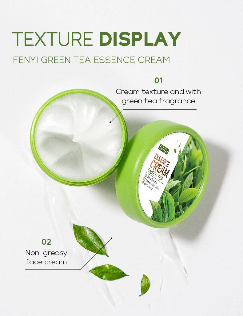 Fenyi Green Tea Face Cream skincare Moisturizing Nourishing Hydrating Firming Facial Creams for Face Beauty Skin Care Products