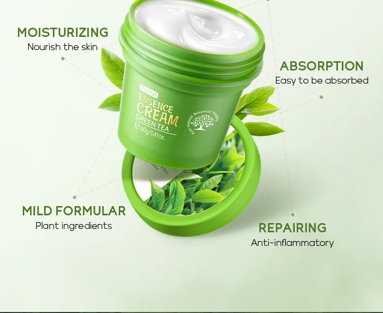 Fenyi Green Tea Face Cream skincare Moisturizing Nourishing Hydrating Firming Facial Creams for Face Beauty Skin Care Products