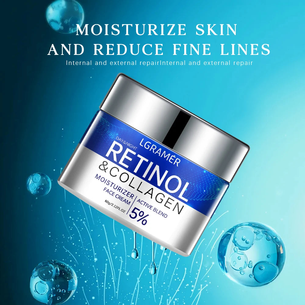 Retinol Wrinkle Removing Cream. Anti-Aging. Firming Lifting. Fade Fine Lines. Whitening Moisturizing. Brightening Skin Care Cosmetic