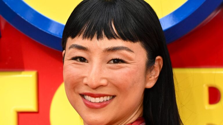 Greta Lee Is Back on Team Bangs for Summer