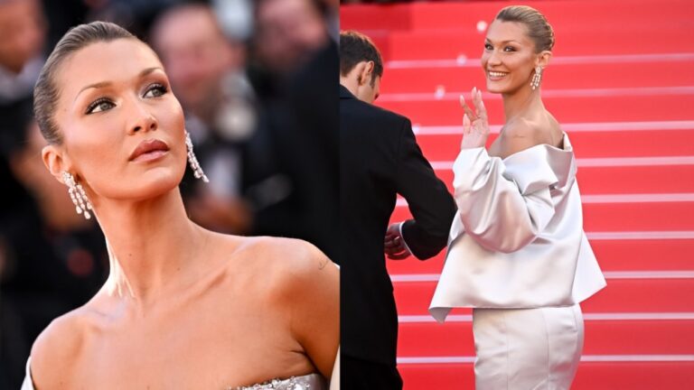 Bella Hadid Wears Prada on the Cannes Film Festival 2026 Red Carpet