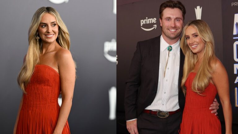 Lainey Wilson Wears Marmar Halim Dress to ACM Awards 2026 Red Carpet
