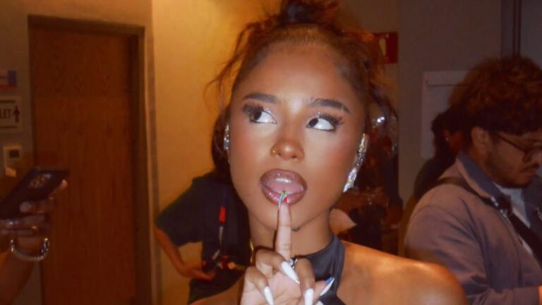 Tyla Wore Her National Pride on Her Nails for the FIFA World Cup Opening Ceremony