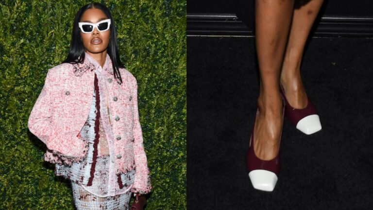 Teyana Taylor Takes Blazy’s Slingbacks to Tribeca Chanel Dinner