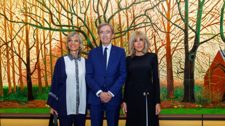 Bernard Arnault Pays Tribute to the Late David Hockney