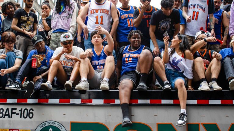 New York Celebrates First NBA Title in 53 Years