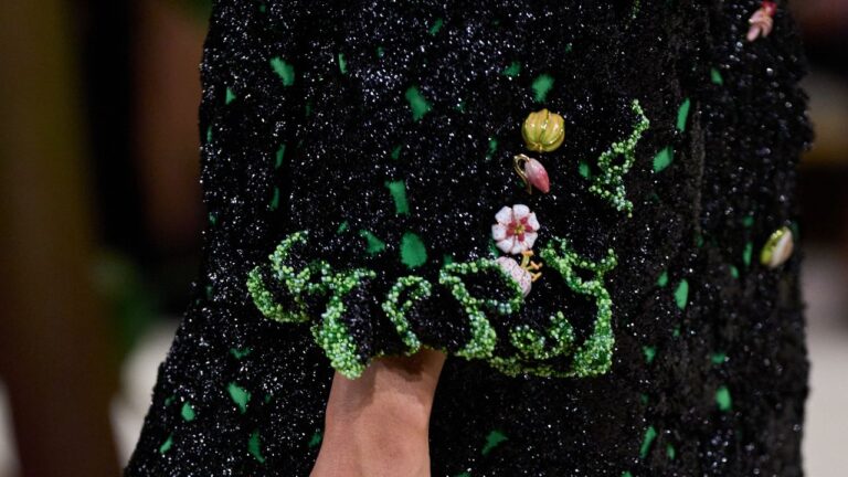 All the Chanel Couture Fairytale Details Have Charmed My Socks Off
