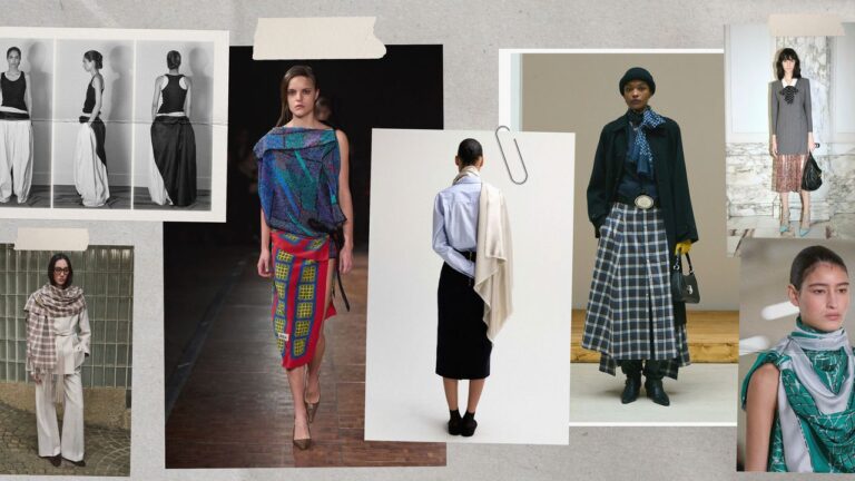 8 Ways to Style the Silk Scarf, Inspired by the Fall 2026 Runways