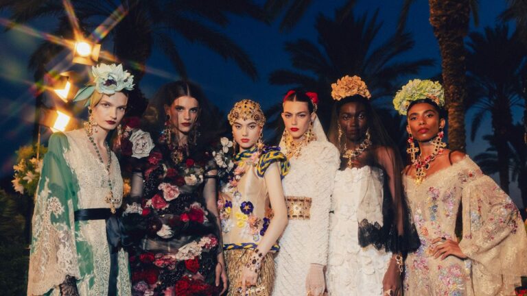 Of Goddesses and Mortals—Dolce & Gabbana Take Alta Moda to Taormina
