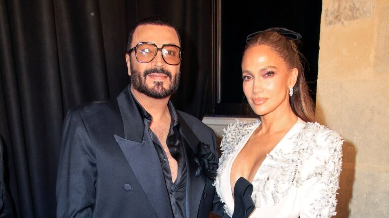 Jennifer Lopez Attends Zuhair Murad’s Show, Praises Decades of Glamour