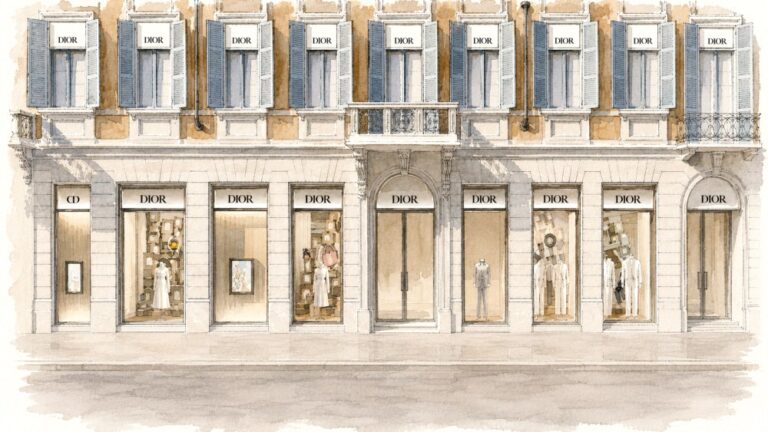 A House of Dior Will Open in Milan in September