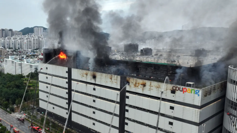 Coupang Warehouse Fire Could Cost Hundreds of Millions in Losses