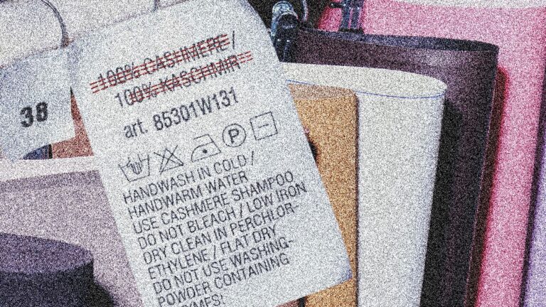 Why Is So Much Clothing Mislabeled?