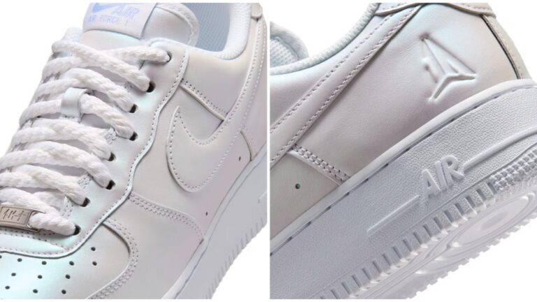 Ja Morant Nike Air Force 1 Triple White Pearl Release Date IR8492-100