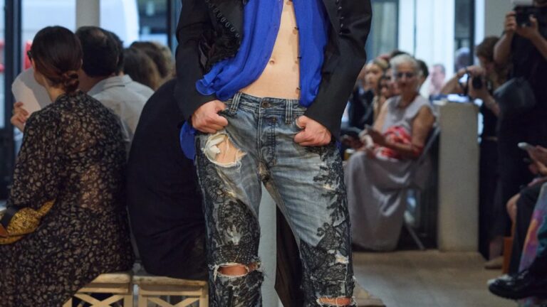 From Dior to Jean Paul Gaultier, Denim Gets the Couture Treatment