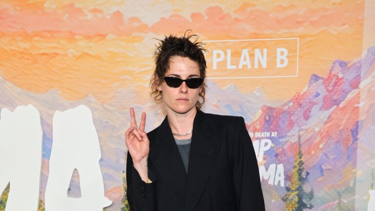Kristen Stewart’s Perfect Red Carpet Combo? A Suit Jacket and Short-Shorts