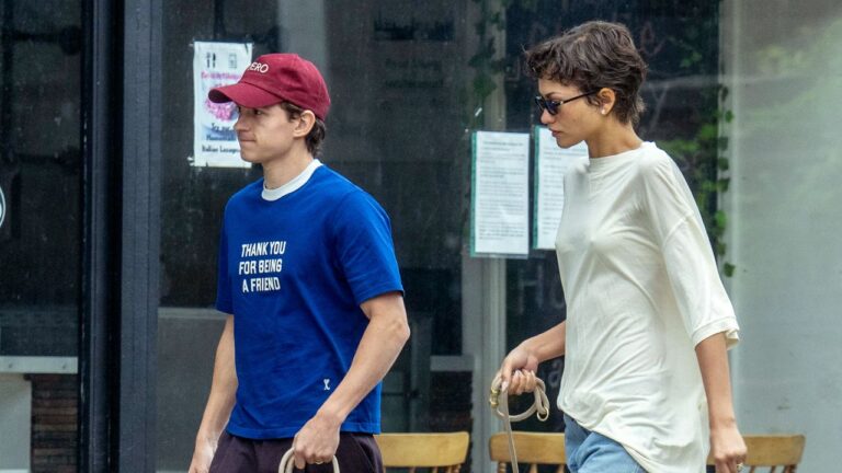 Tom Holland and Zendaya Debut Their Matching Gold Wedding Bands