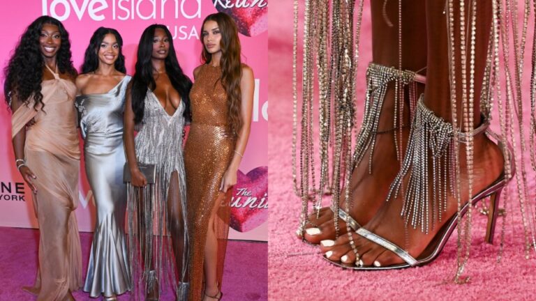 The ‘Core Four’ Takes Strappy Heels to the ‘Love Island USA’ Reunion